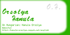 orsolya hanula business card